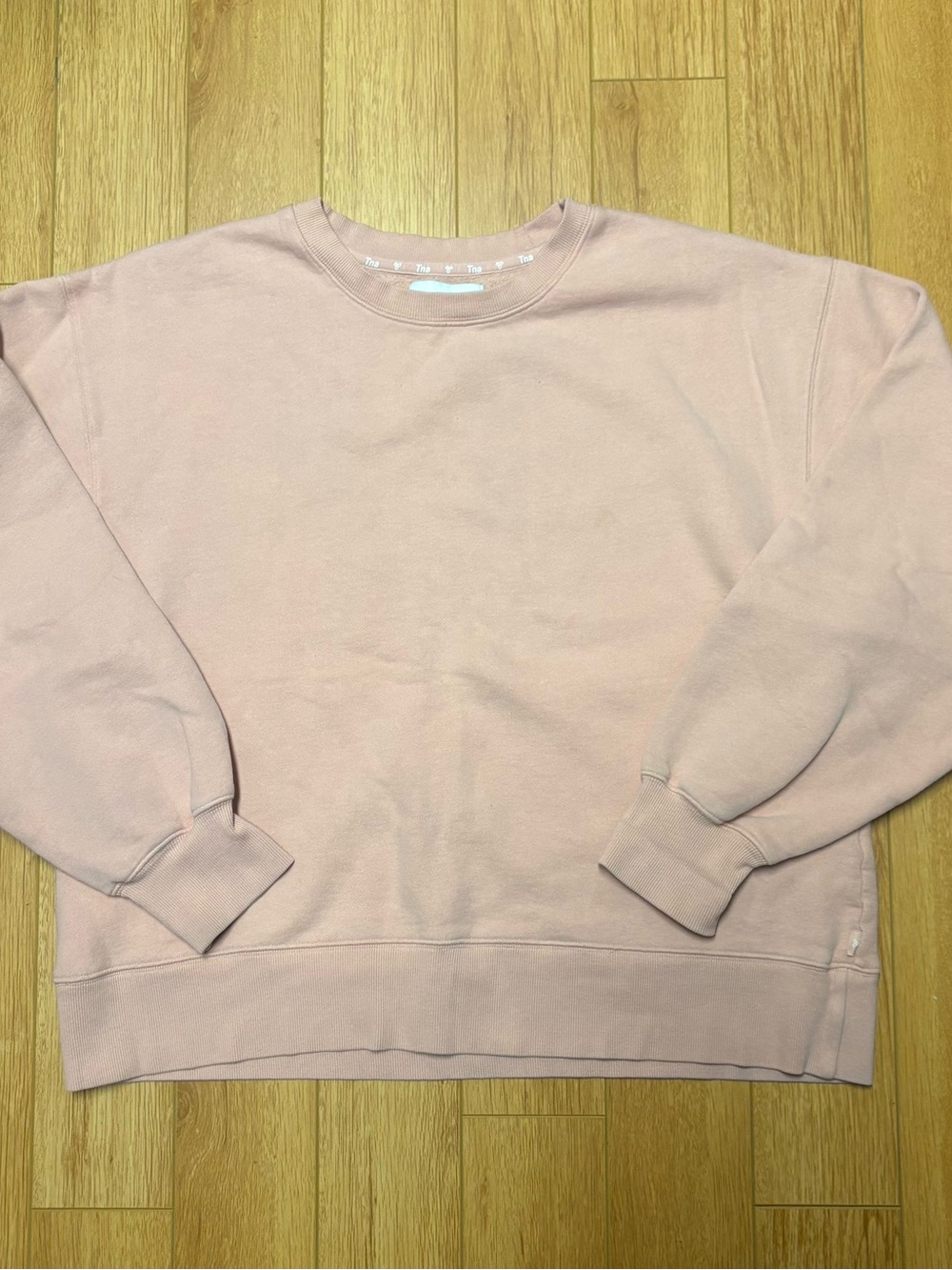 TNA Women's Crewneck Sweater - Light Dusty Pink